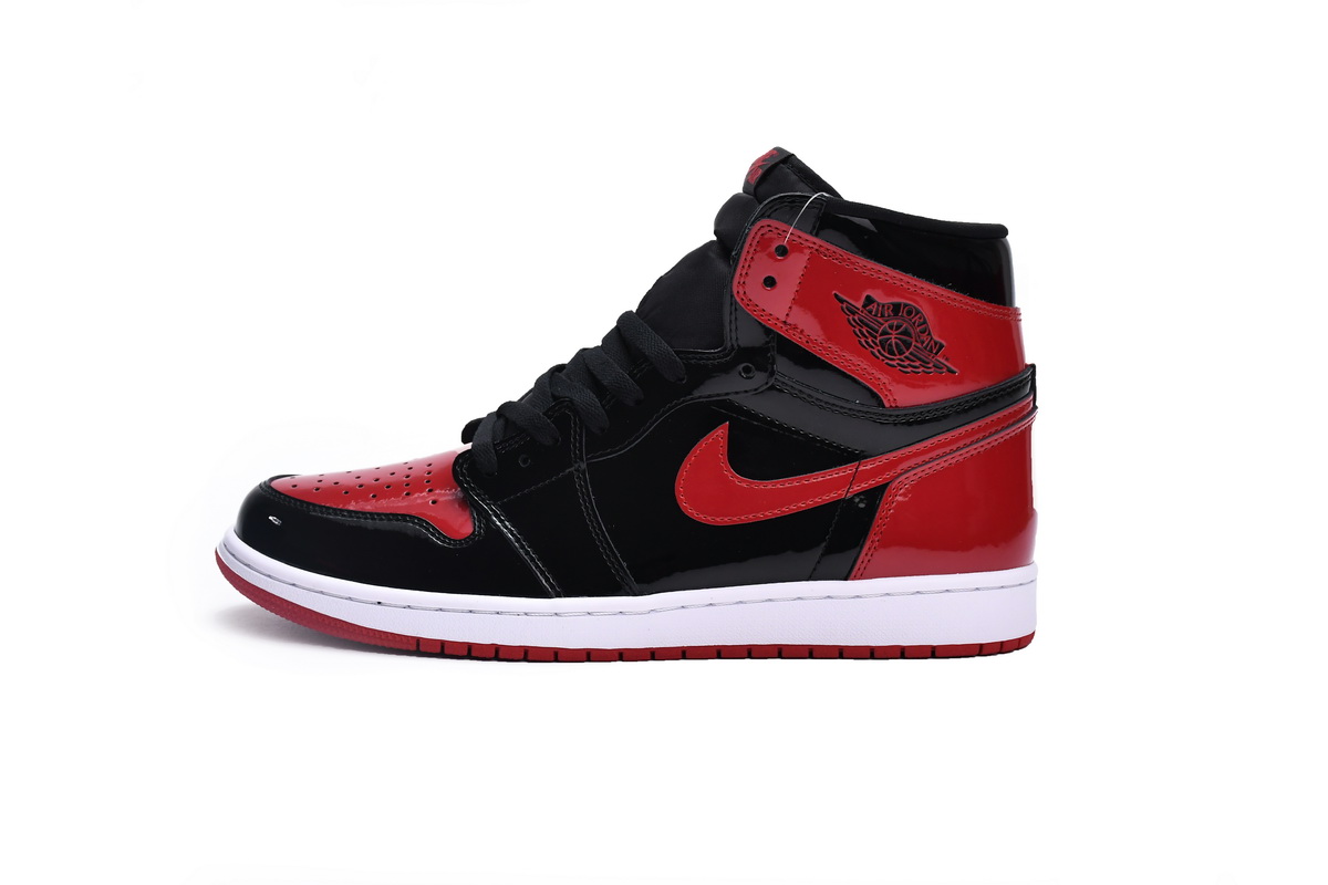 Air Jordan 1 Retro High OG - Patent Bred 555088-063: Classic Style & Unmatched Quality