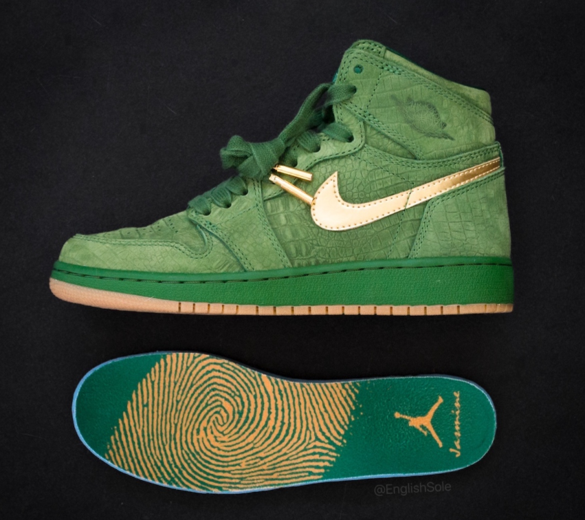 Nike Air Jordan 1 Pinnacle “Green Croc”