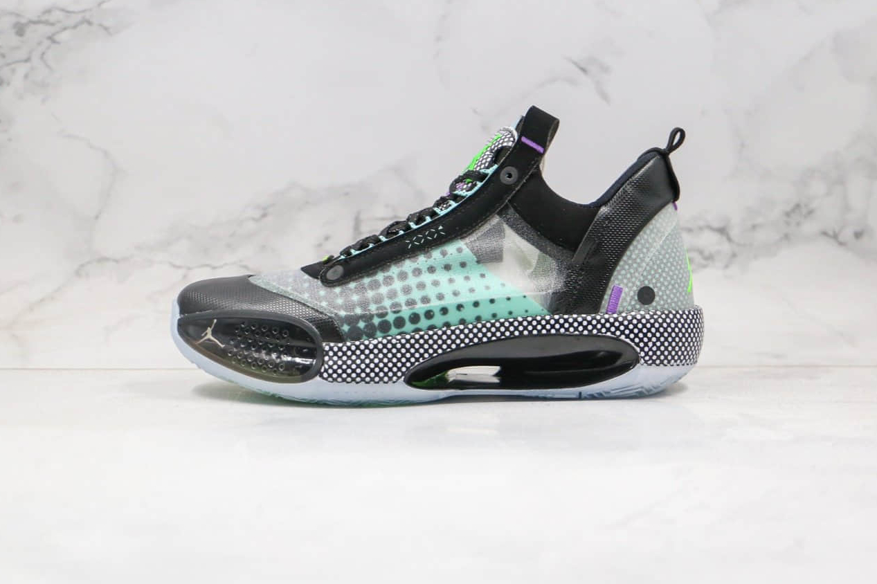 Nike Air Jordan 34 Low 'Vapor Green' CZ7750 003 - Stylish and Lightweight Basketball Shoes