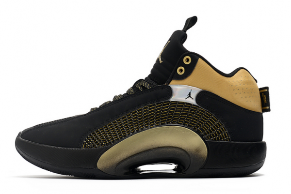 Men's Air Jordan 35 'Black Gold' - Stylish and Performance-Driven Footwear