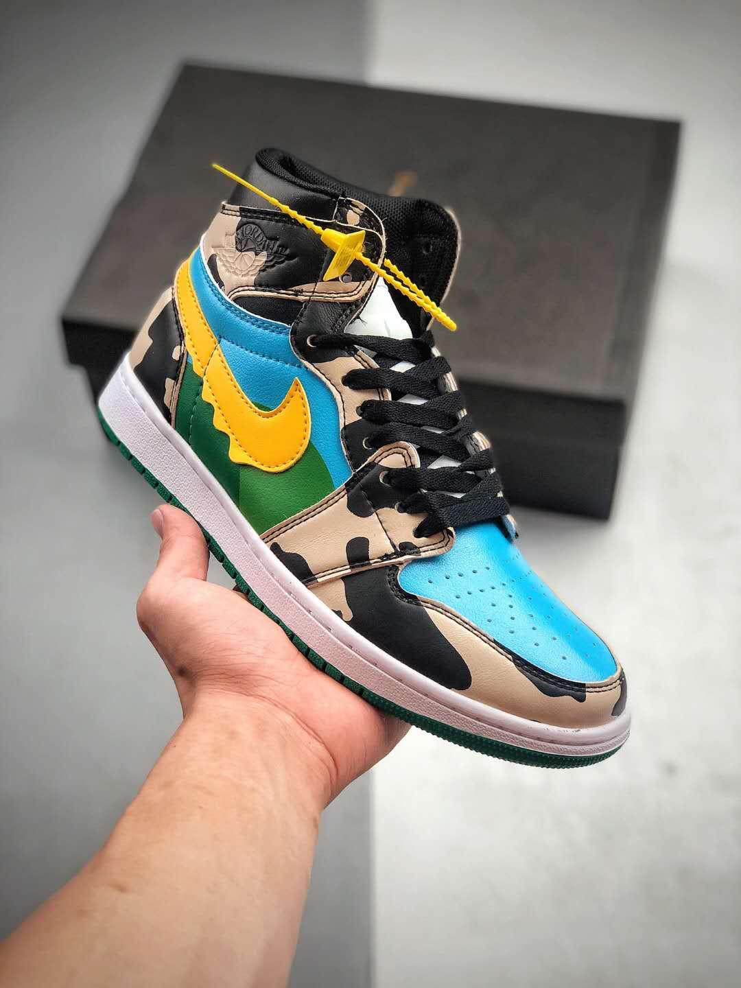 Nike Ben & Jerry's x Air Jordan 1 'Chunky Dunky' CU3244-100 | Limited Edition Sneakers