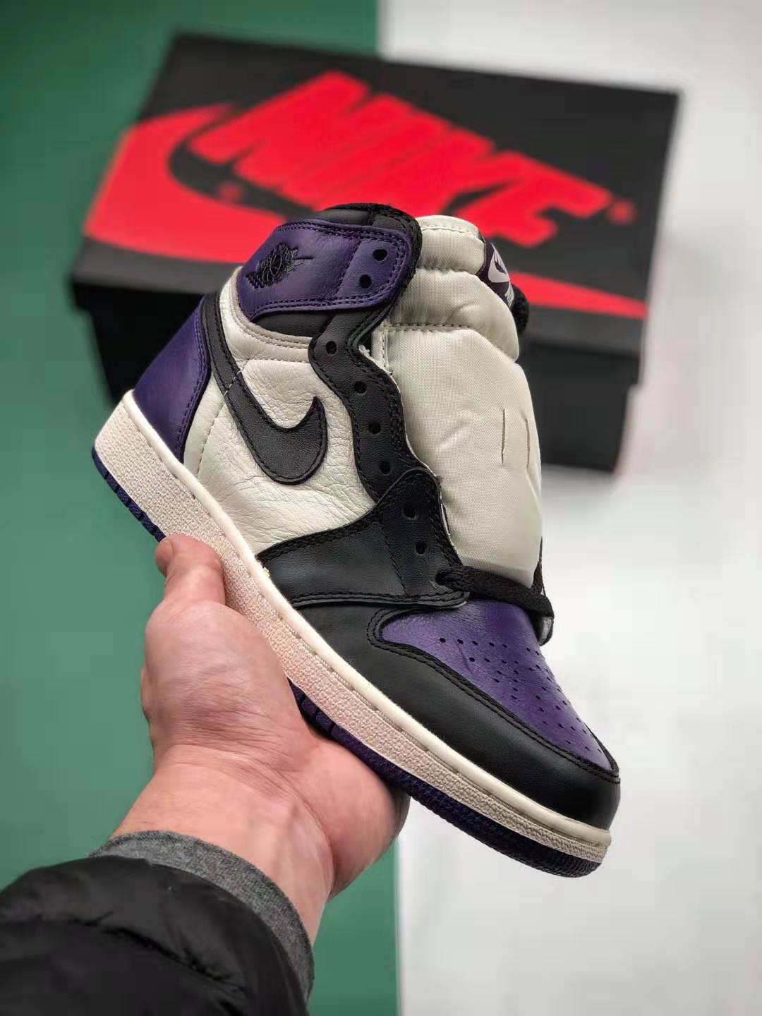 Air Jordan 1 Retro High OG Court Purple 575441-501: Soar in Style with this Iconic Sneaker