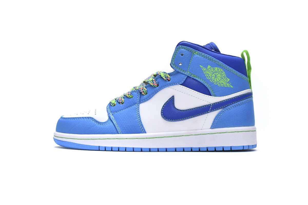 Air Jordan 1 Mid SE 'Sprite' DA8010-400: Refresh Your Style with Vibrant Sneakers