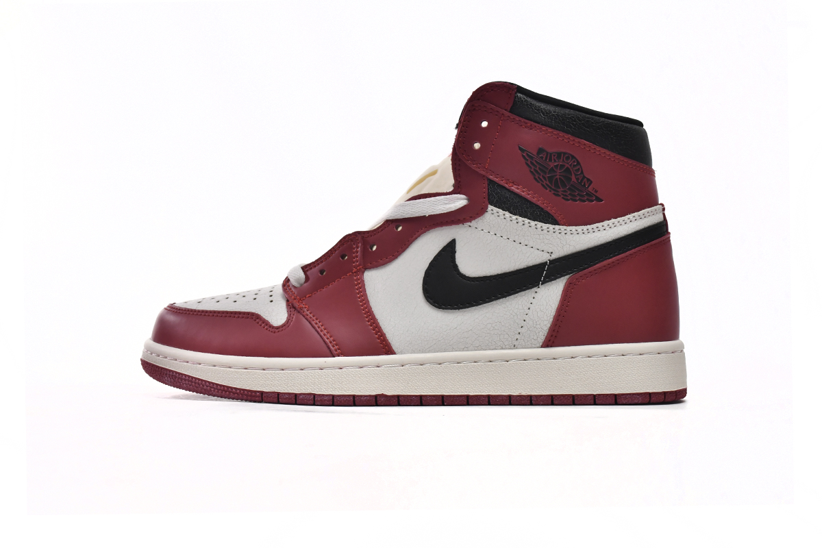 Air Jordan 1 Retro High OG 'Chicago Lost & Found' DZ5485-612 - Authentic Classic Red Sneakers