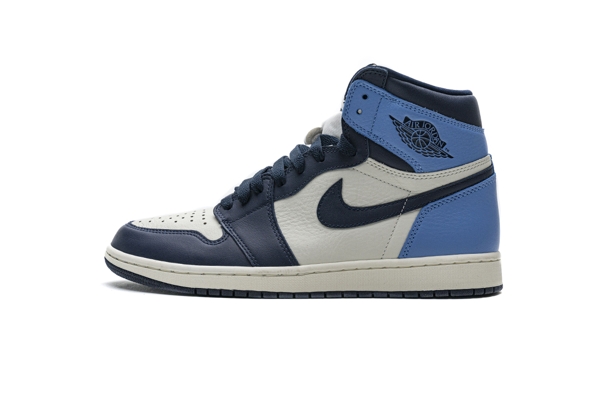 Air Jordan 1 Retro High OG 'Obsidian' 555088-140 - Stylish and Iconic Sneakers