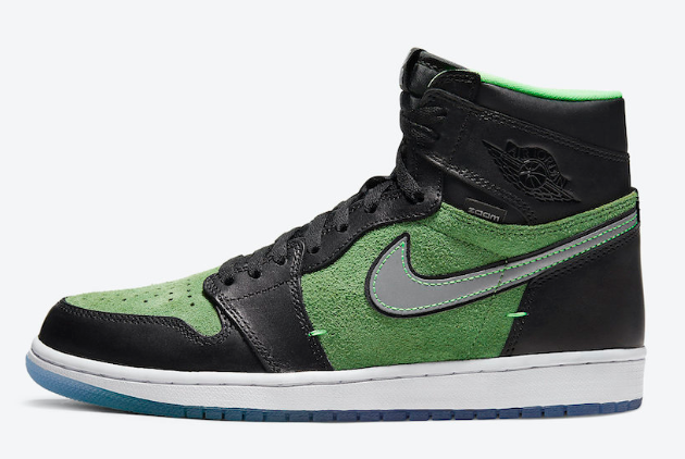 Air Jordan 1 High Zoom 'Rage Green' CK6637-002 - Elevate your style with this iconic sneaker