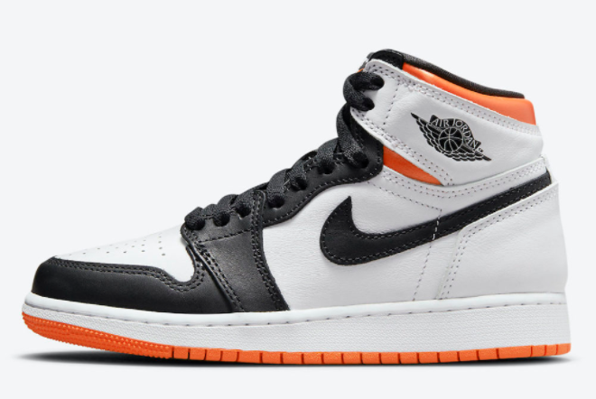 Air Jordan 1 High OG 'Electro Orange' 555088-180 - Stylish and Authentic Footwear for Sneaker Enthusiasts