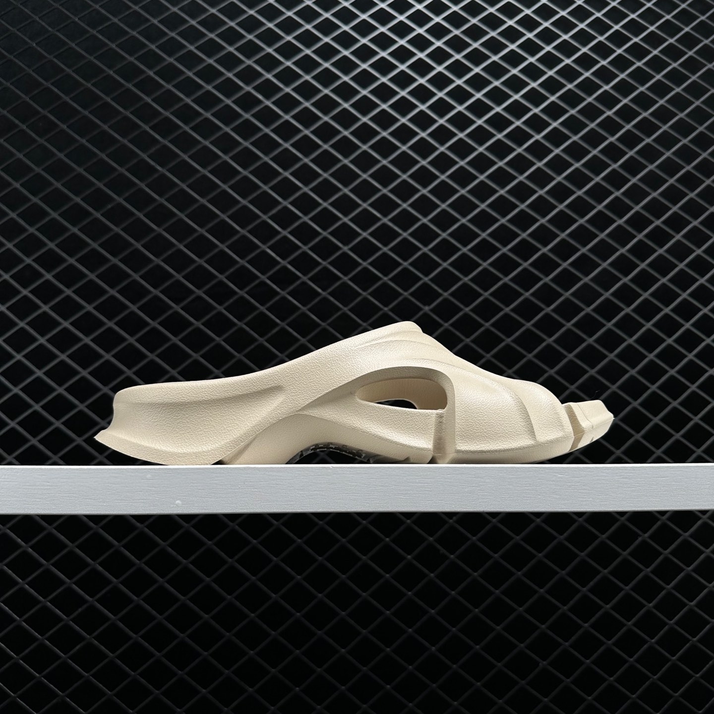 Balenciaga Mold Slide Sandal Beige - Trendy and Comfortable Footwear