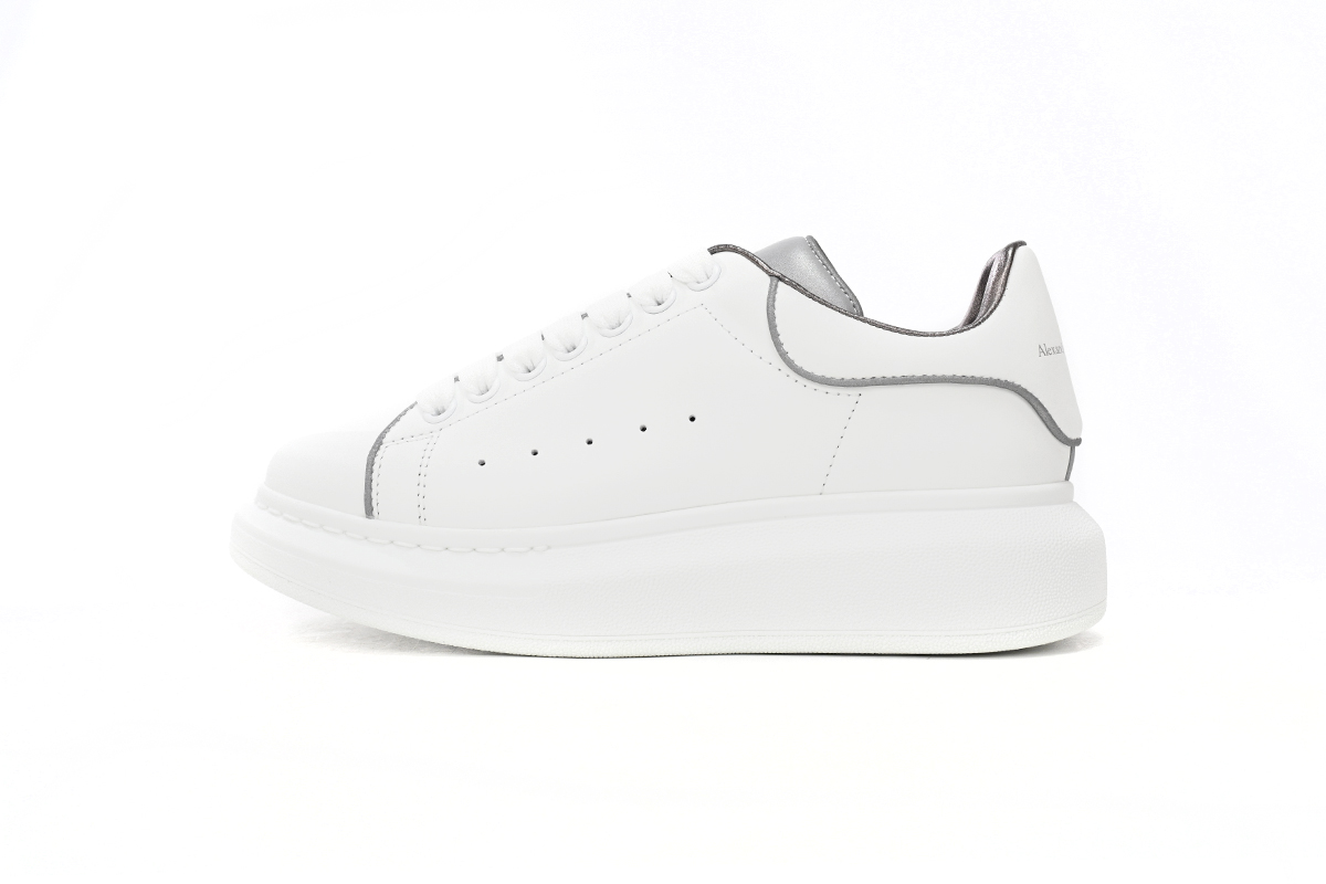 Alexander McQueen Oversized Sneaker White Reflective – 561123 WHTQK 9071