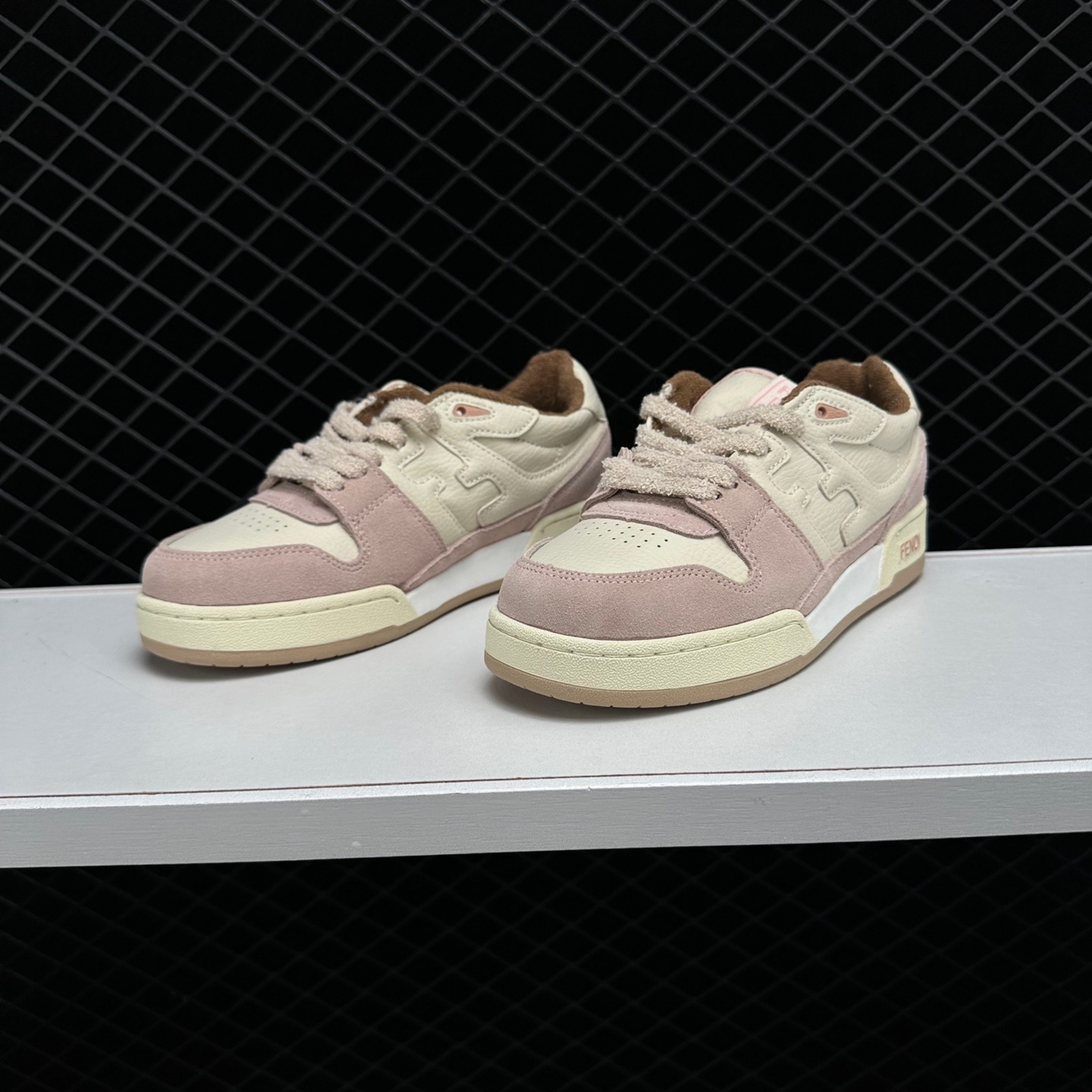 Fendi Pink Suede Low Tops | Shop the 8E8252AHH2-F1FHT Now!