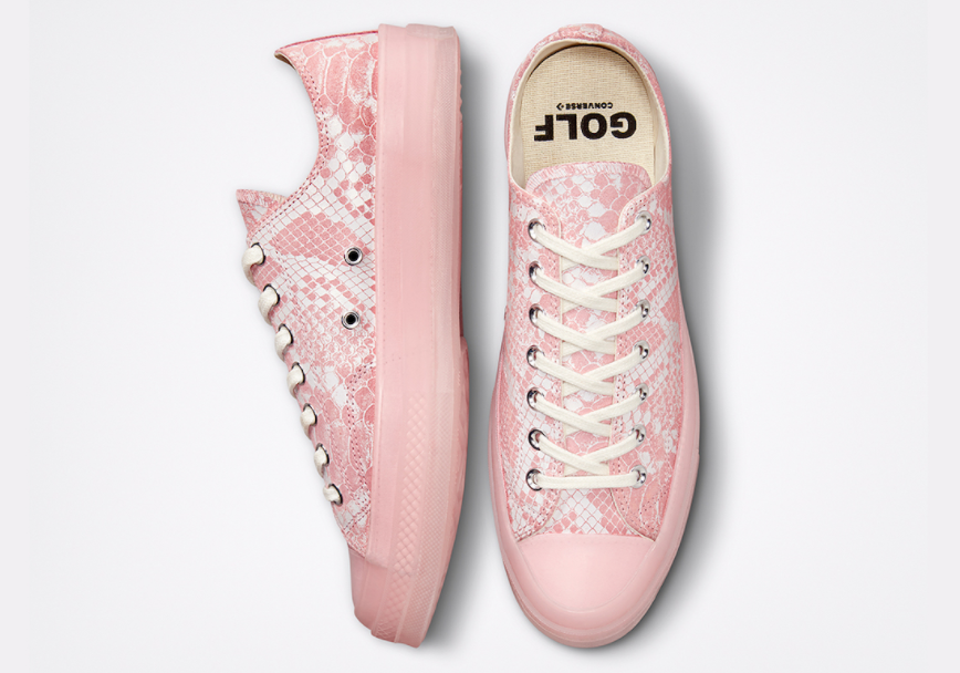 Converse Golf Wang x Chuck 70 Low 'Pink Python' 173189C | Limited Edition Collaboration