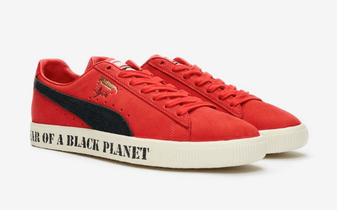 Puma Public Enemy x Clyde Black Planet Sneakers