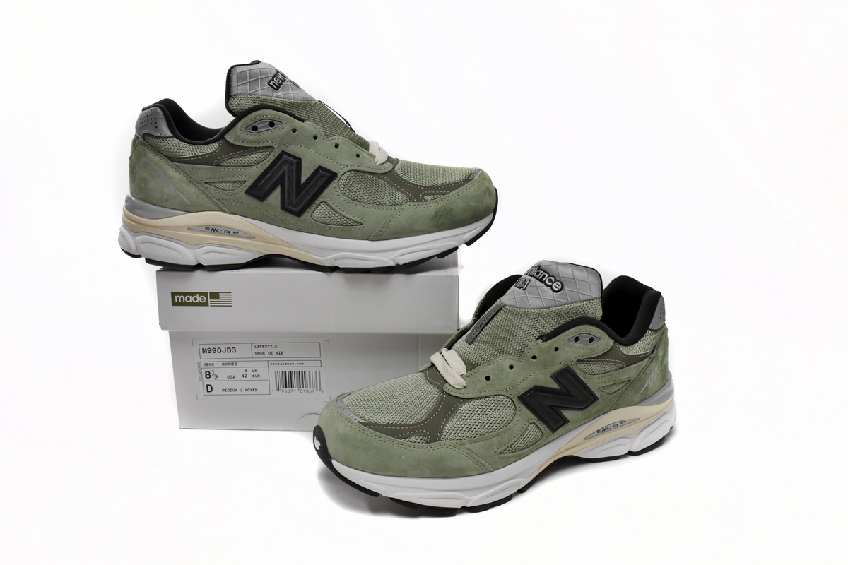 New Balance JJJJound X 990v3 Made In USA 'Olive' M990JD3 - Premium Sneakers for Style and Comfort