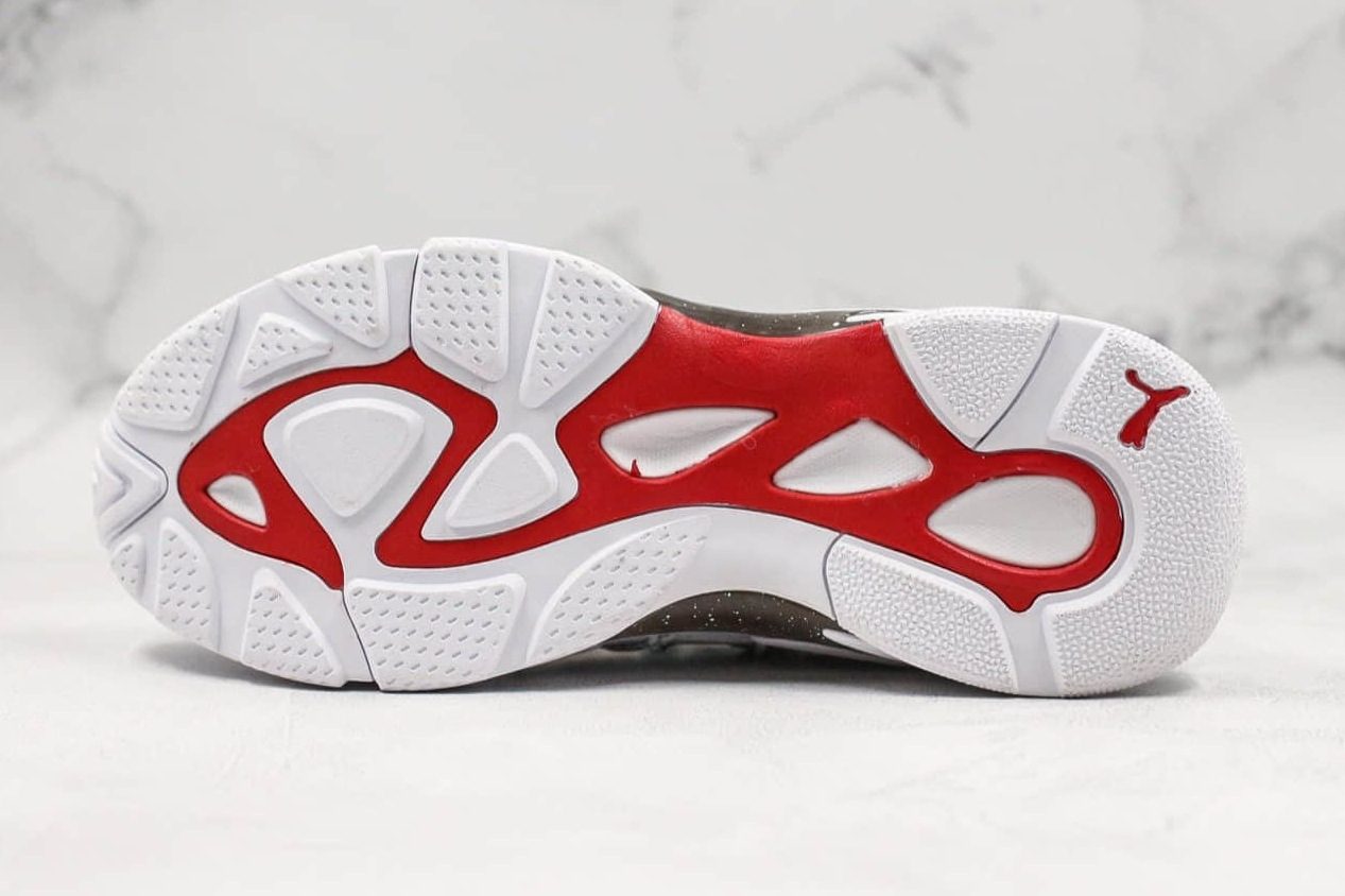 Puma LQD Cell Omega Density White Red 370736-02 - Best Performance Sneakers