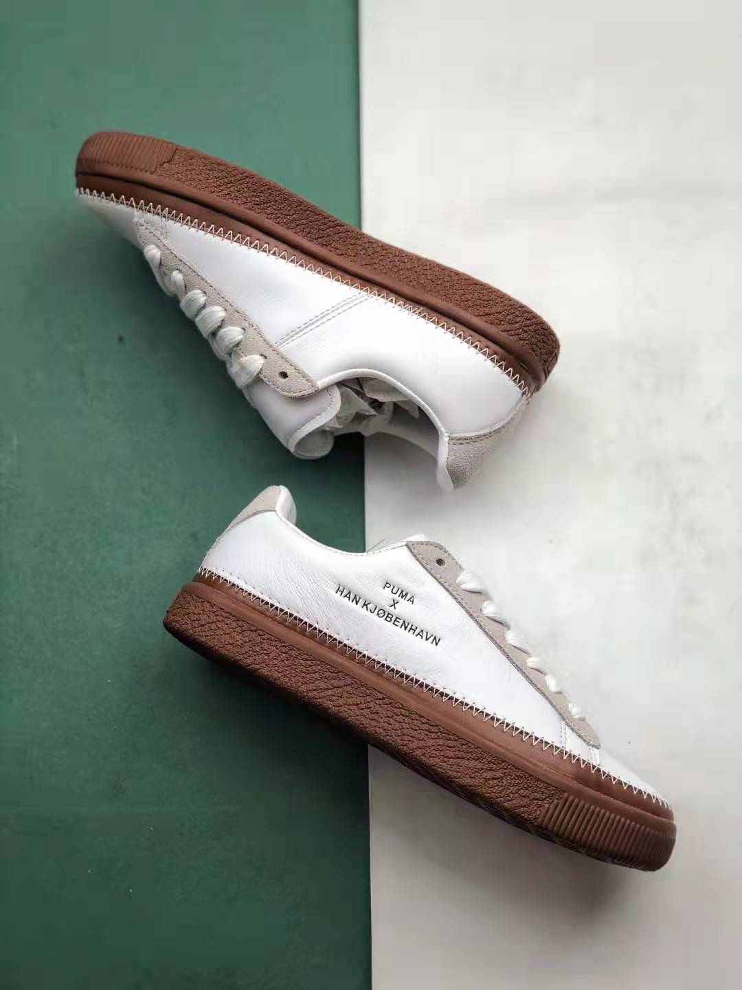 PUMA x Han Kjobenhavn Clyde Stitched Sneakers - Limited Edition
