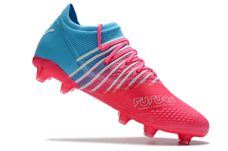 Puma Future Z 1.3 FG AG Rosa Azul - Top Performance Soccer Cleats