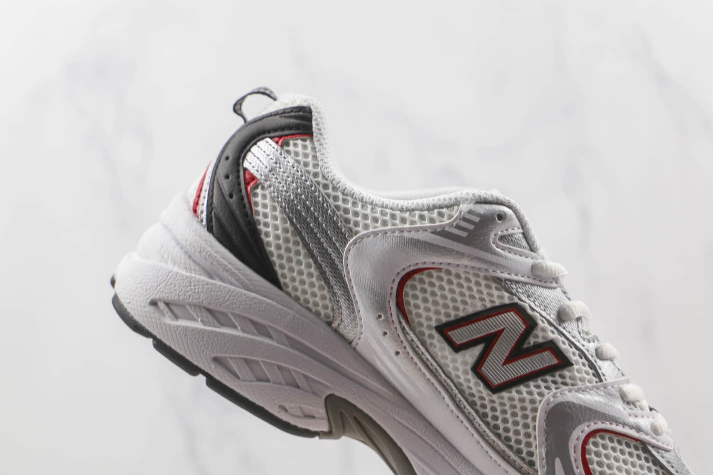 New Balance 530v2 Retro 'White Silver Red' MR530SA - Stylish and Classic Sneakers