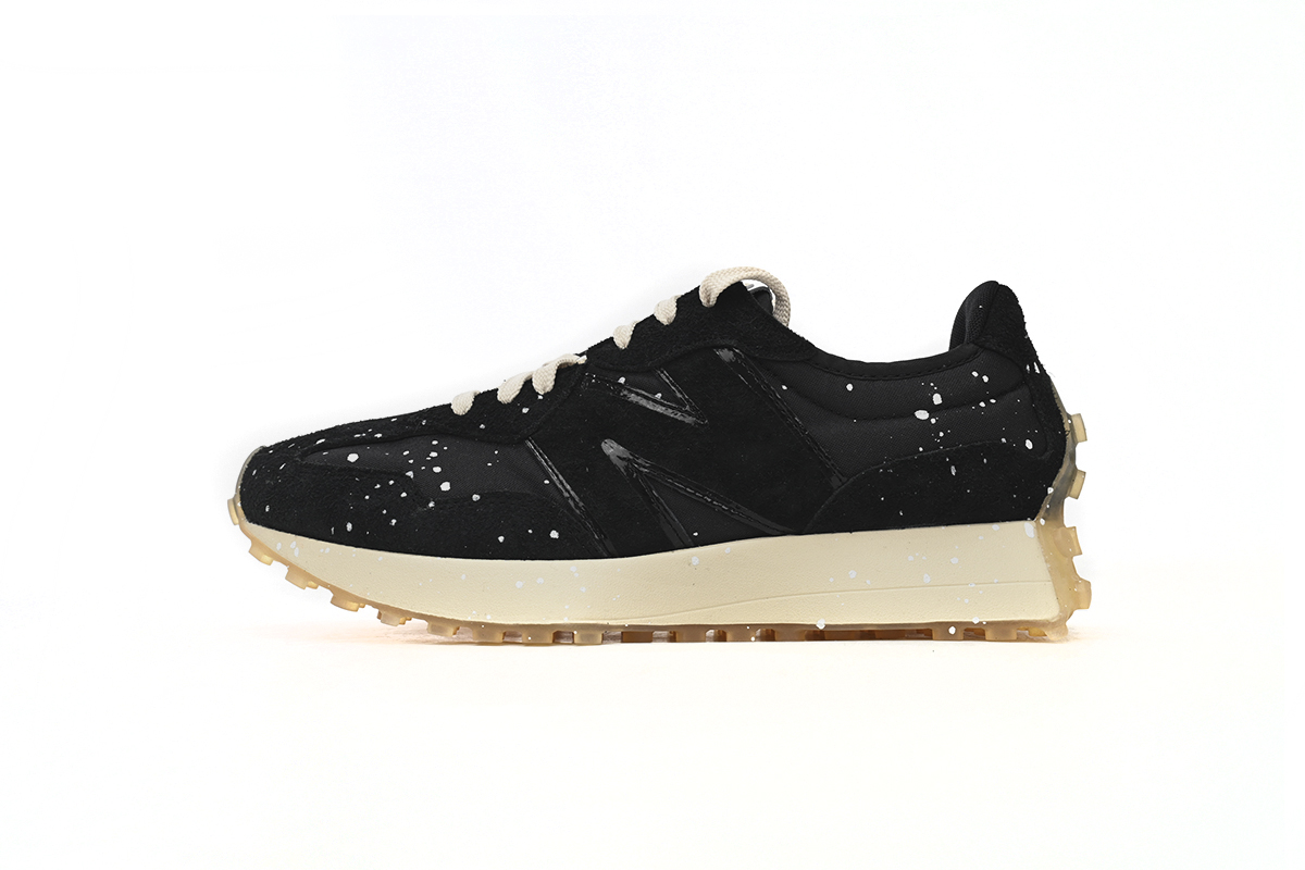New Balance Joshua Vides X 327 'Black Splatter' MS327JSV - Limited Edition Sneaker