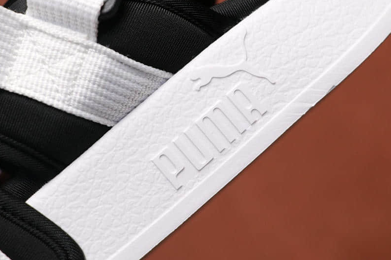 PUMA Select Leadcat Ylm Sandal Black White - Style and Comfort | 365630-02