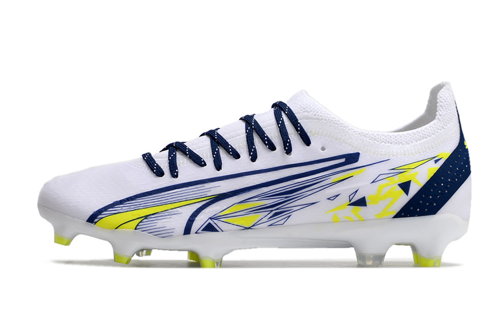 Puma Ultra Ultimate Football Boots | White Green | 65561009