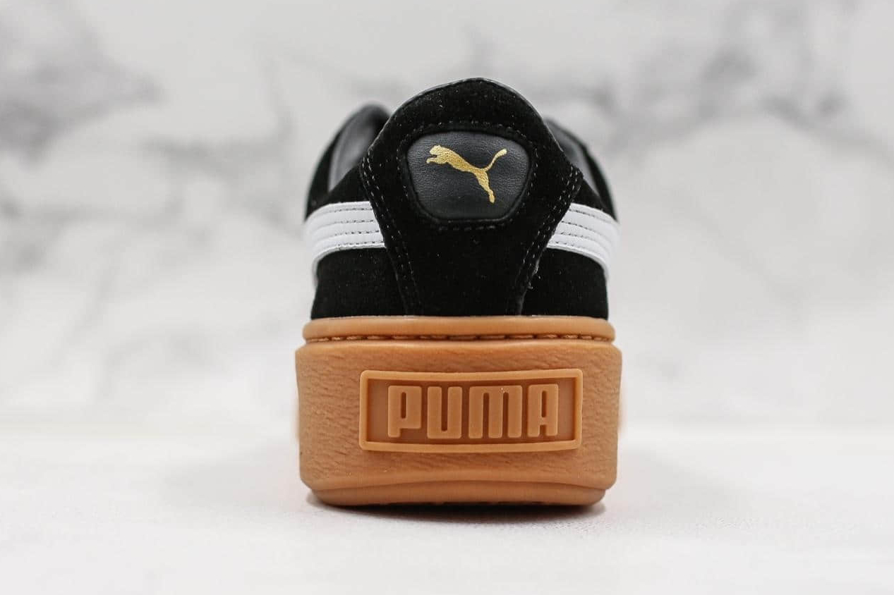 Puma Suede Platform 'Black Gum' 363559-02 - Stylish Sneakers with Chic Black Gum Sole